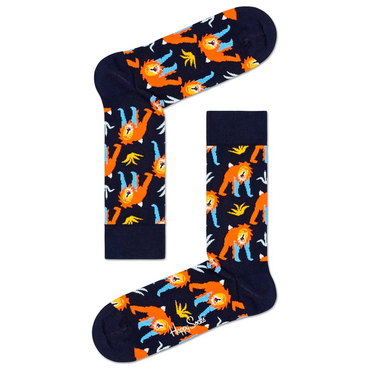 Happy Socks Socks Monkey Sock Noir Overview