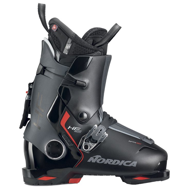 Nordica Chaussures de Ski Hf 110 Gw Black Anthracite Red Devant