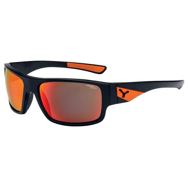 Cebe Sunglasses Whisper Matte Black Orange 1500 Grey Ar Fm Orange Overview