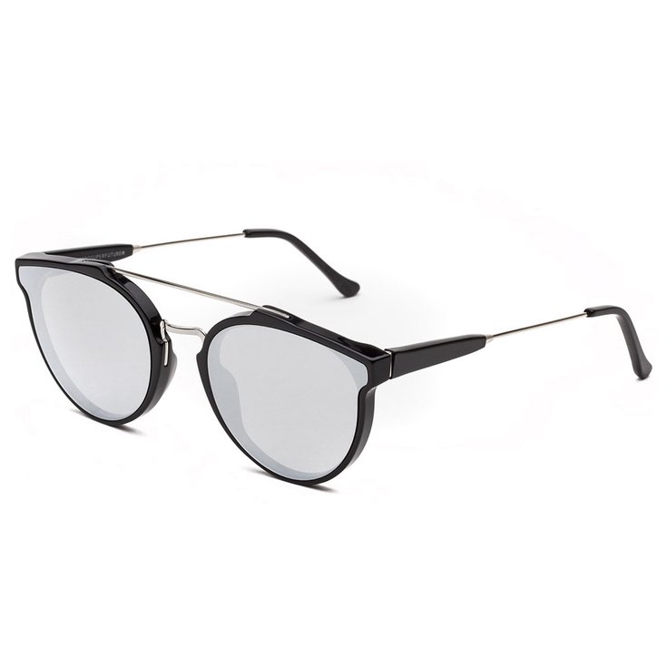 Retro Super Future Sunglasses Giaguaro Forma Silver Overview