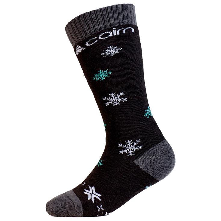 Cairn Socks Spirit Junior Black Snow Overview
