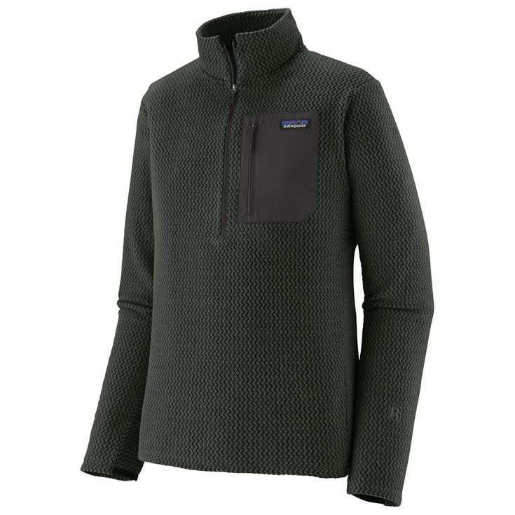 Patagonia Fleece M's R1 Air Zip Neck Old Growth Green Overview