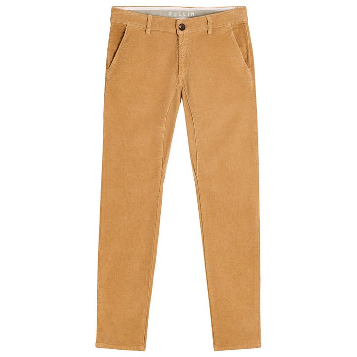 Pullin Pantalon Dening Chino Corduroy Beige Présentation
