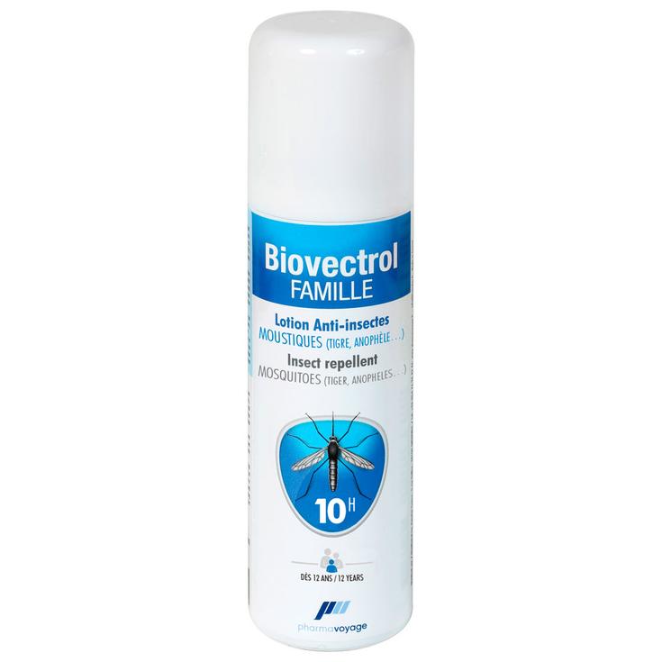 Pharmavoyage Repelente insectos Biovectrol Famille 80 ml Presentación