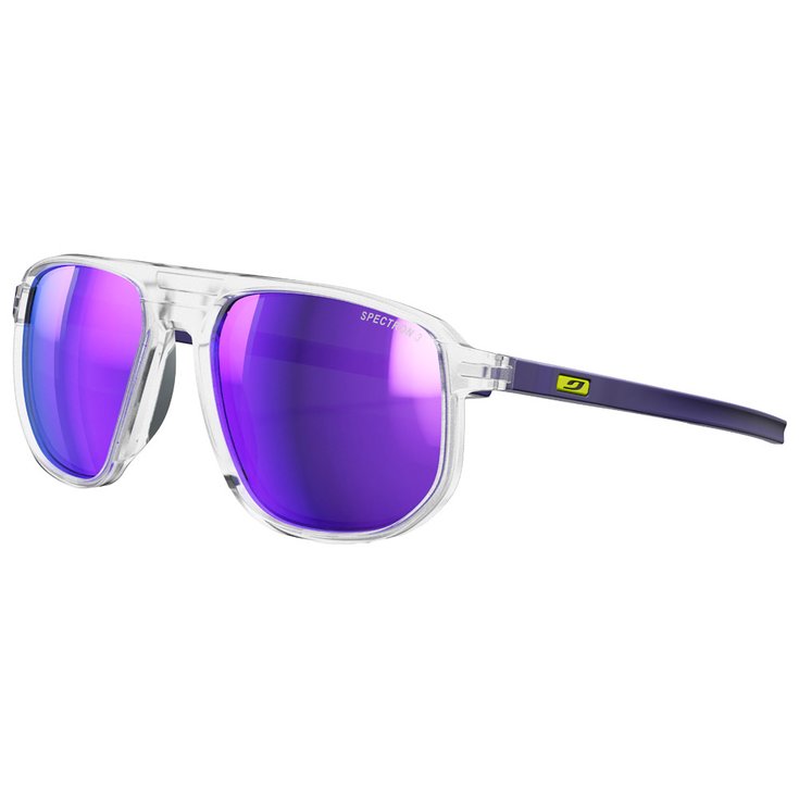 Julbo Lunettes de soleil Ward Translucent Brillant Cristal Violet Spectron 3 Présentation