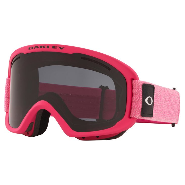 Oakley Masque de Ski O Frame 2.0 Pro M Heathered Rubine Red Dark Grey & Persimmon Présentation