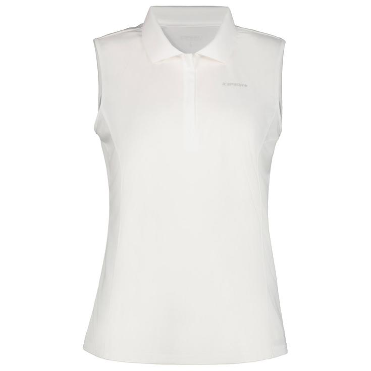 Icepeak Tee-shirt de rando Bazine Blanc Optique Présentation