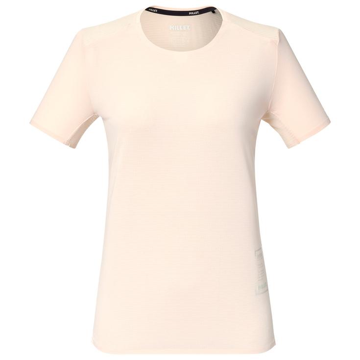 Millet Trail T-shirt Intense Pro Light Short Sleeve W's Vanilla Cream Voorstelling