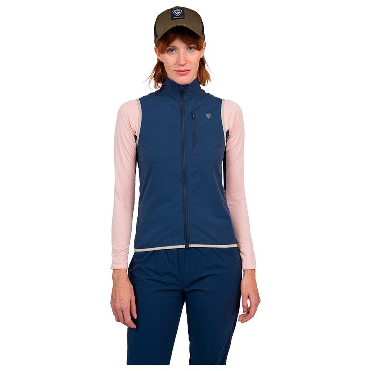 Rossignol Veste sans manche W Active Versatile XC Vest Dark Navy Présentation
