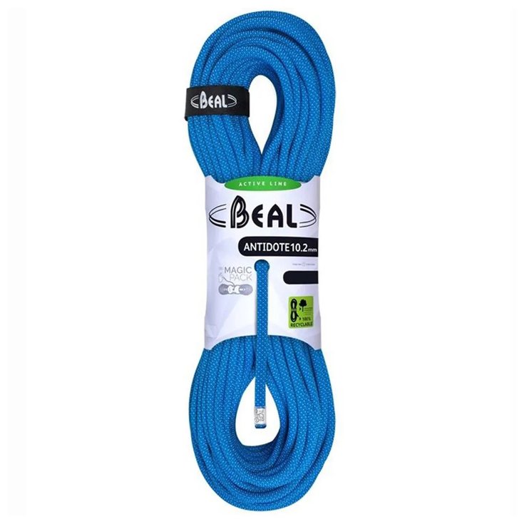 Beal Touw Antidote 10.2mm Solid Blue Voorstelling