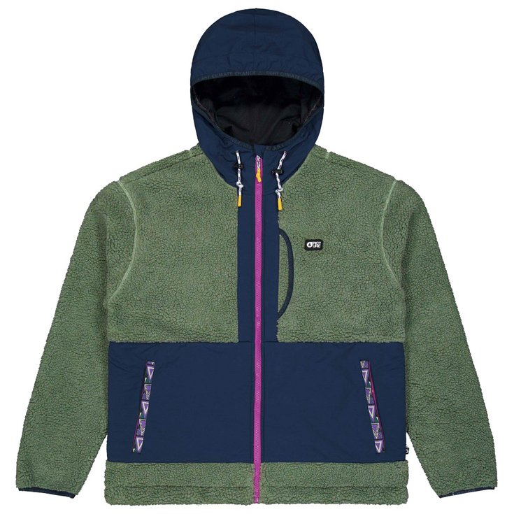 Picture Pemberton Green Spray Dark Blue 