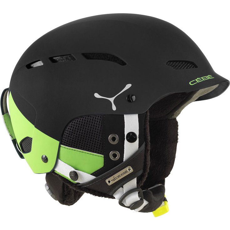 Cebe Helmet Dusk Black Green Block Overview