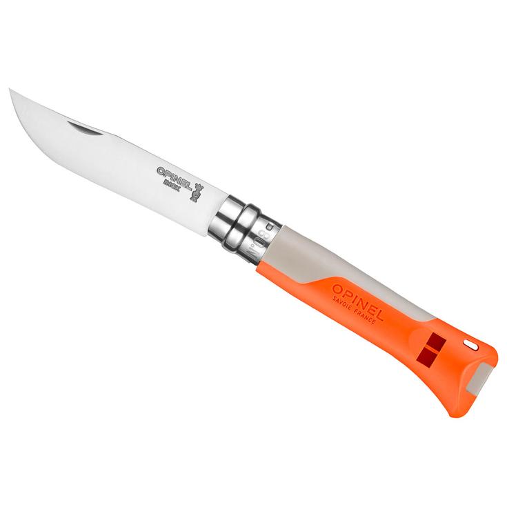 Opinel Couteaux (couverts) Blister N°08 Horizon Orange Présentation