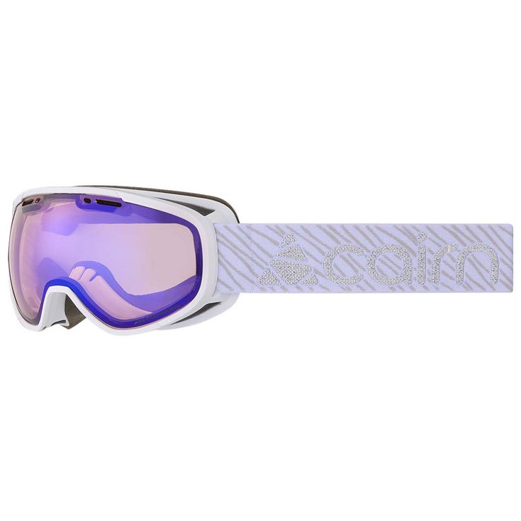 Cairn Masque de Ski Genius Otg Evolight Mat White Lizard Purple Présentation