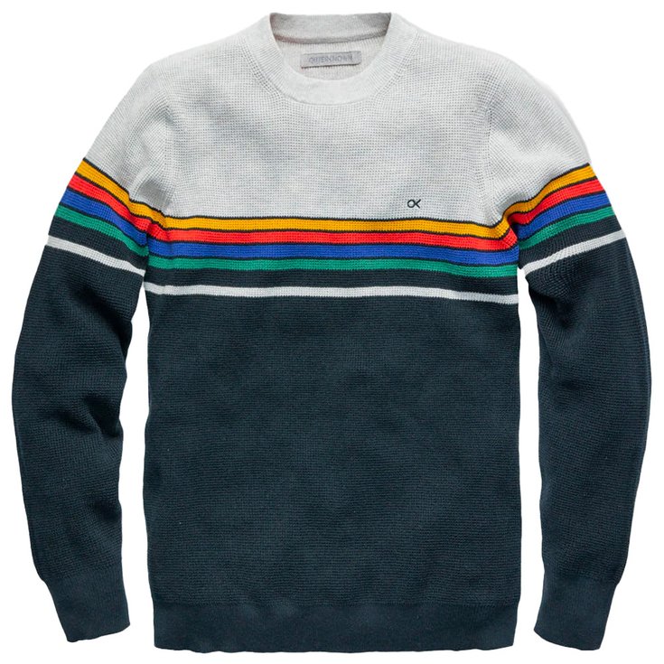 Outerknown Sweat Nostalgic Sweater Rainbow Présentation