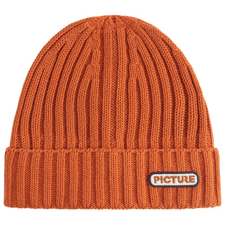 Picture Ship Beanie Red Clay 