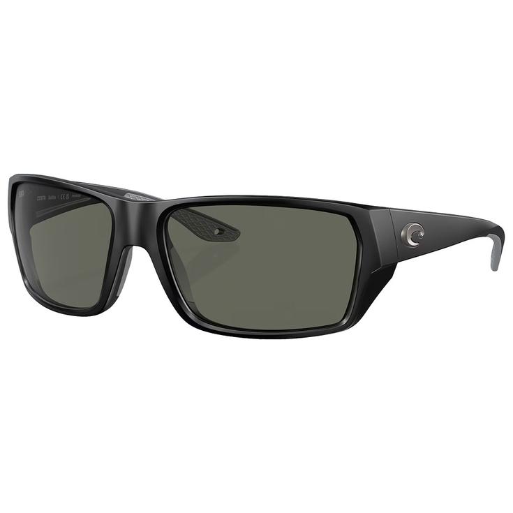 Costa Del Mar Zonnebrillen Tailfin Matte Black Grey 580G Voorstelling