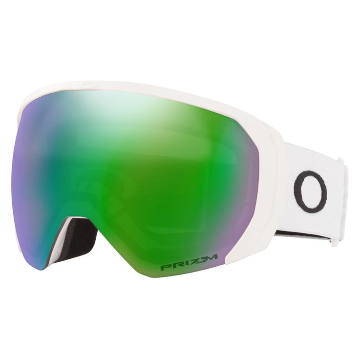 Oakley Masque de Ski Flight Path Xl Matte White Prizm Jade Iridium Présentation