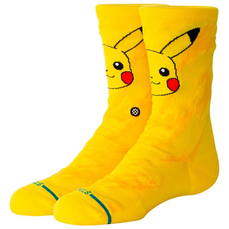 Stance Kids Socks Pikachu Bolt Yellow 