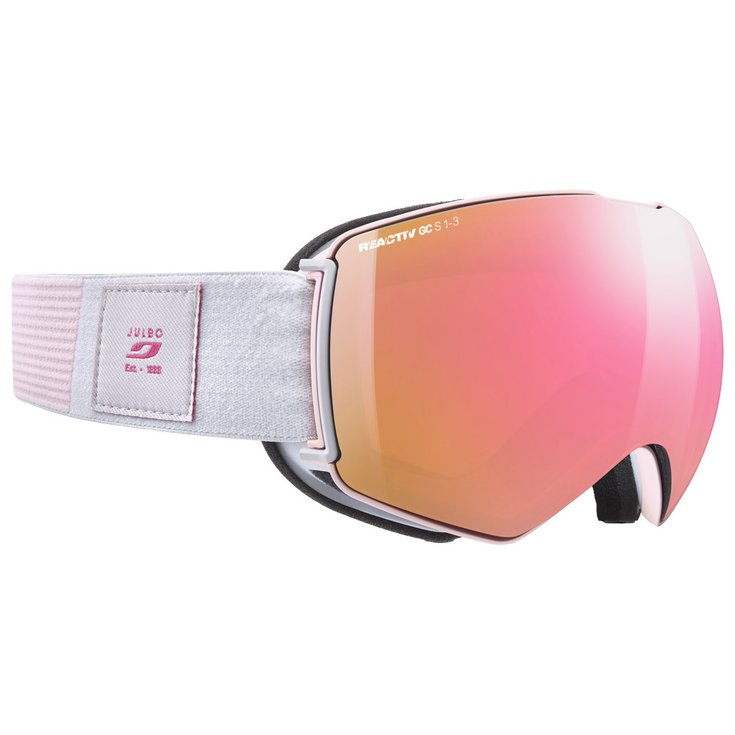 Julbo Goggles Lightyear Rose Clair Gris Reactiv 1-3 Glare Control Overview