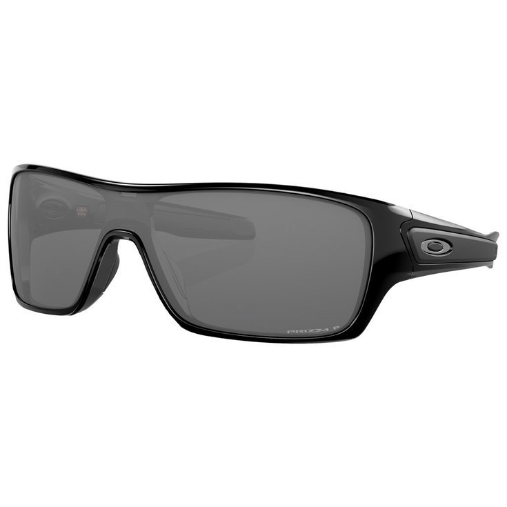 Oakley Turbine Rotor Polished Black Prizm Black Polarized 