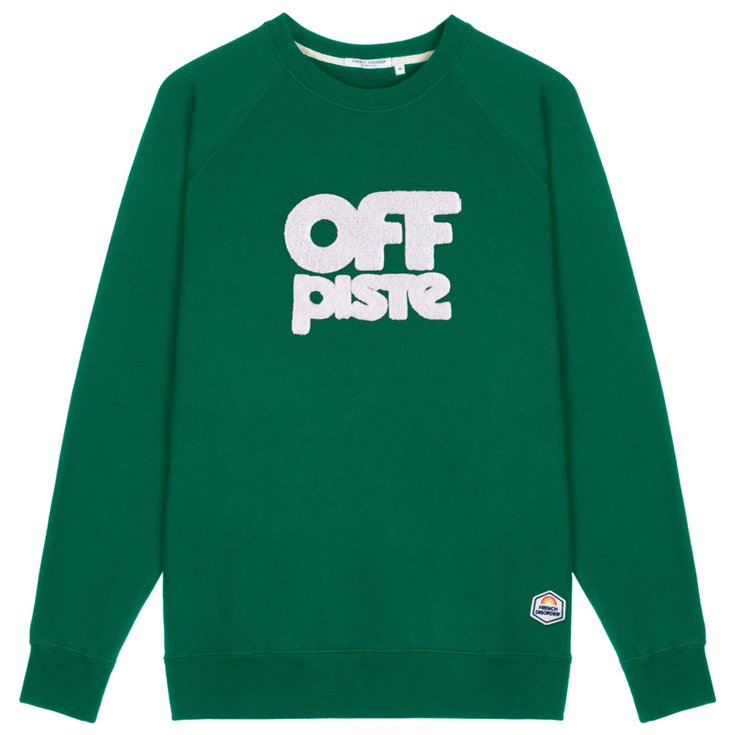 French Disorder Sweatshirt Clyde Off Pist Bottle Green Overview