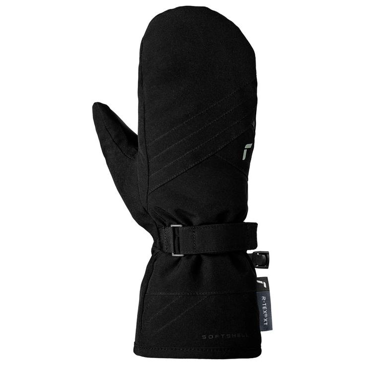 Reusch Fäustling Alena R-Tex® Xt Mitten Black Silver Präsentation