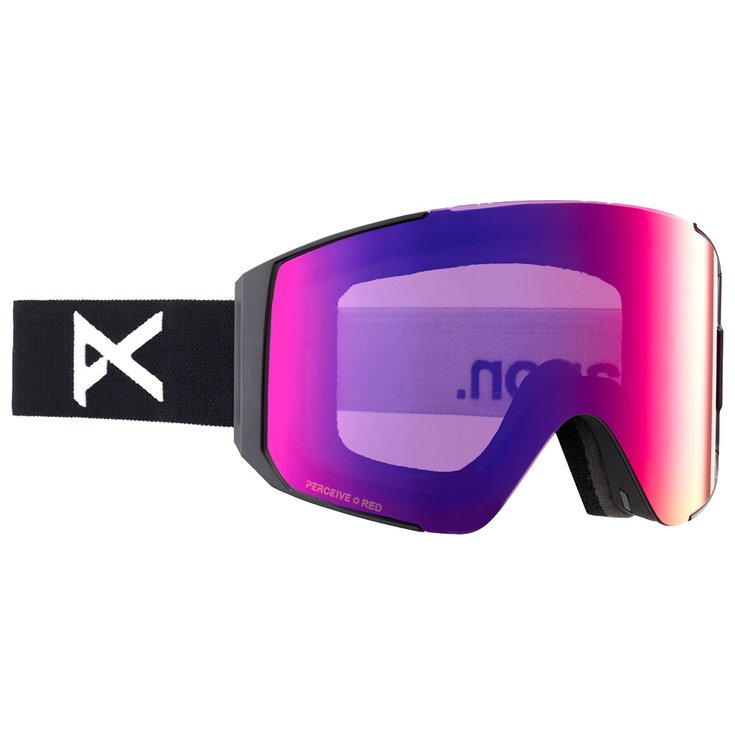 Anon Skibrille Sync Black Perceive Sunny Red + Perceive Cloudy Burst Präsentation