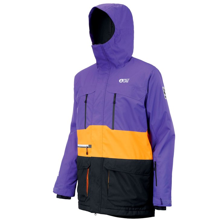 Picture Chaqueta esqui Pure 2021 Purple Yellow Presentación