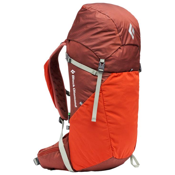 Black Diamond Mochila Trail Vista 28 Backpack Burnt Sienna Presentación