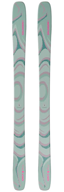 Salomon Ski set Qst 100 Iceberg Green DA*** + Squire 11 TCX Overview