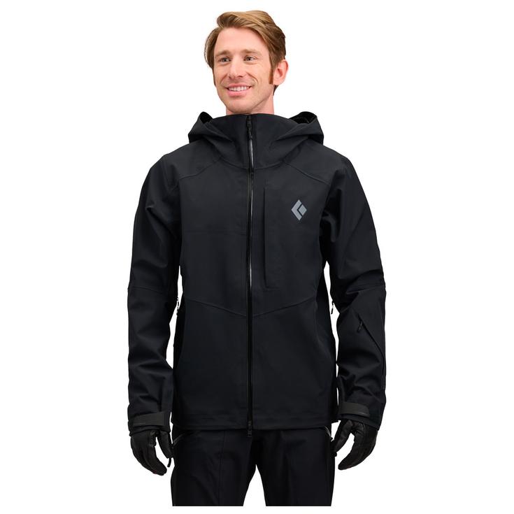 Black Diamond Chaqueta esqui M Recon Stretch Shell Black Presentación