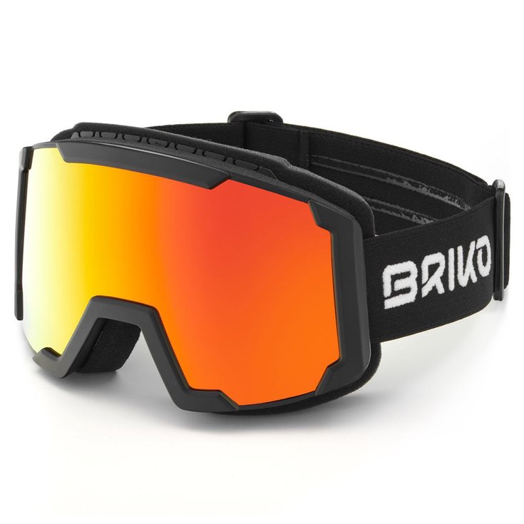 Briko Masque de Ski LAVA FIS BLACK - RM3 Présentation
