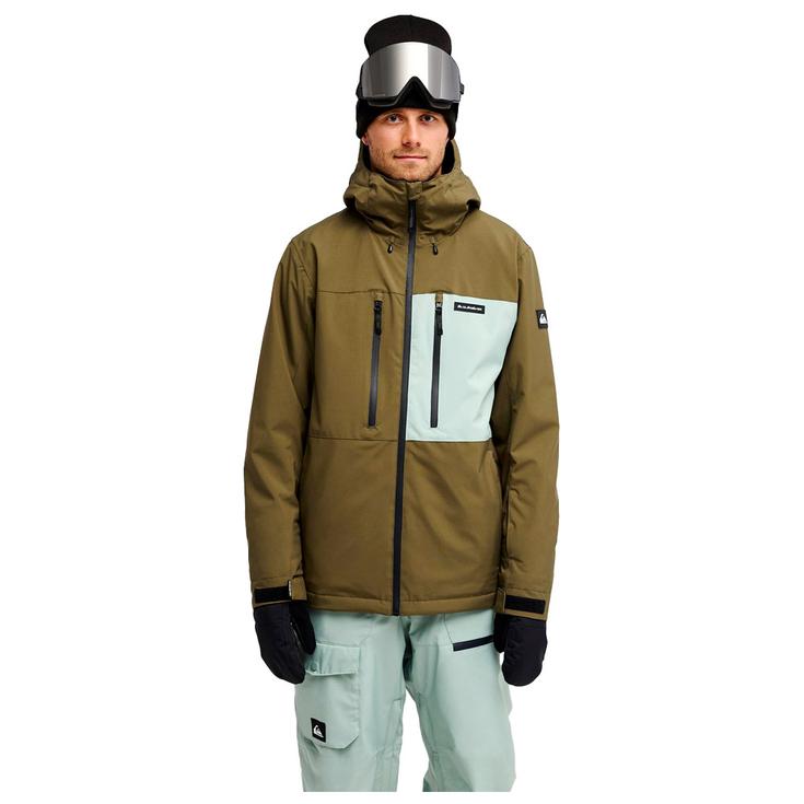 Quiksilver Giubbotto tecnico Sycamore 20K Grape Leaf Presentazione