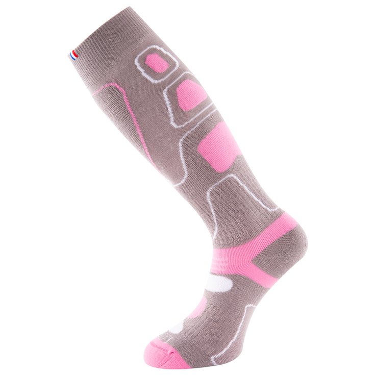 La Chaussette de France Chaussettes Vanoise Rose Présentation