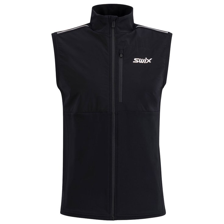 Swix Sleeveless jacket Focus Warm Vest Black Overview