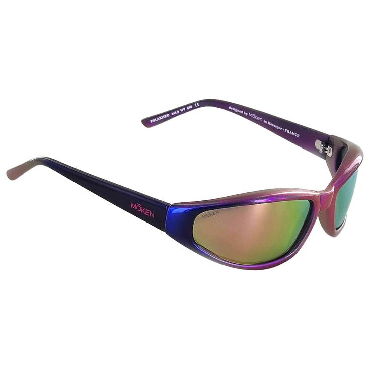 Moken Vision Occhiali da sole Kutbak Purple Gold Pink Polarized Presentazione