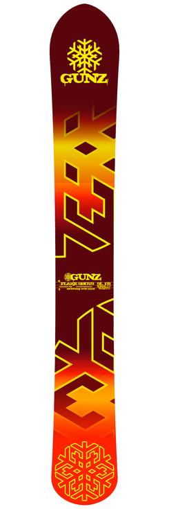 Snowgunz Monoski Flake Shot - 178 Voorstelling