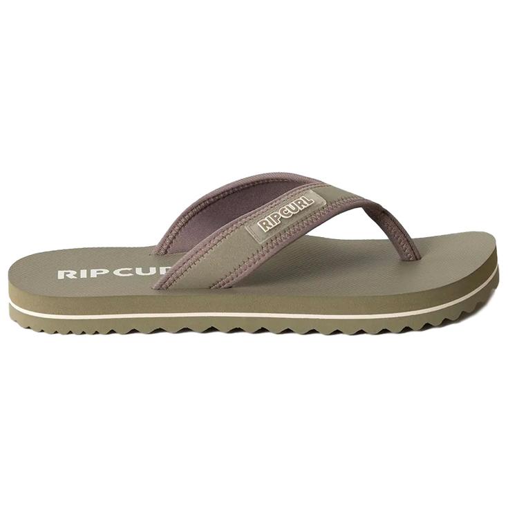 Rip Curl Tongs Florida Bloom Open Toe Military Green Présentation