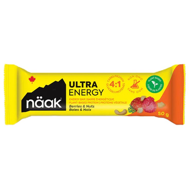 Naak Ultra Energy Bars Baies & Noix 