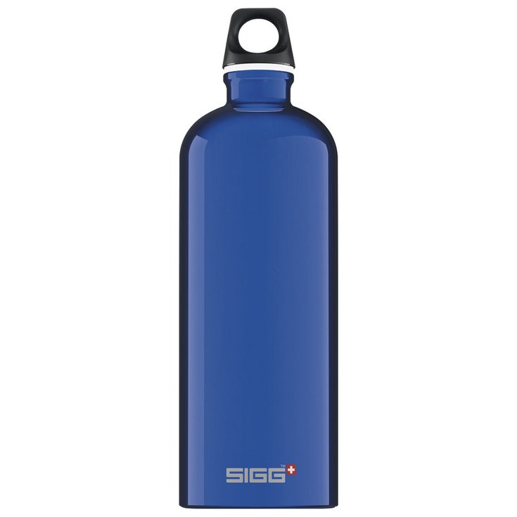 Sigg Trinkflasche Traveller 1L Blue Präsentation