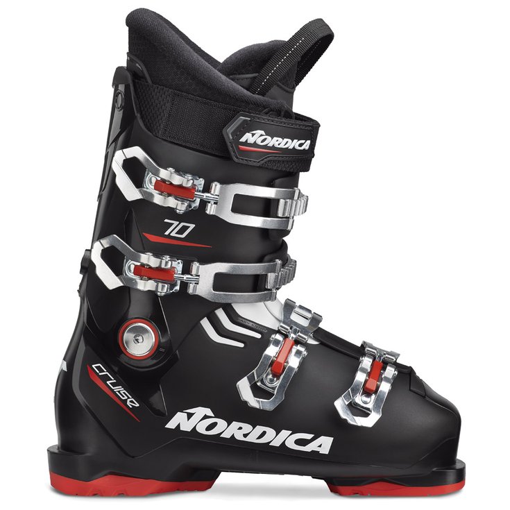 Nordica Chaussures de Ski The Cruise 70 Nero Bianco Rosso Profil