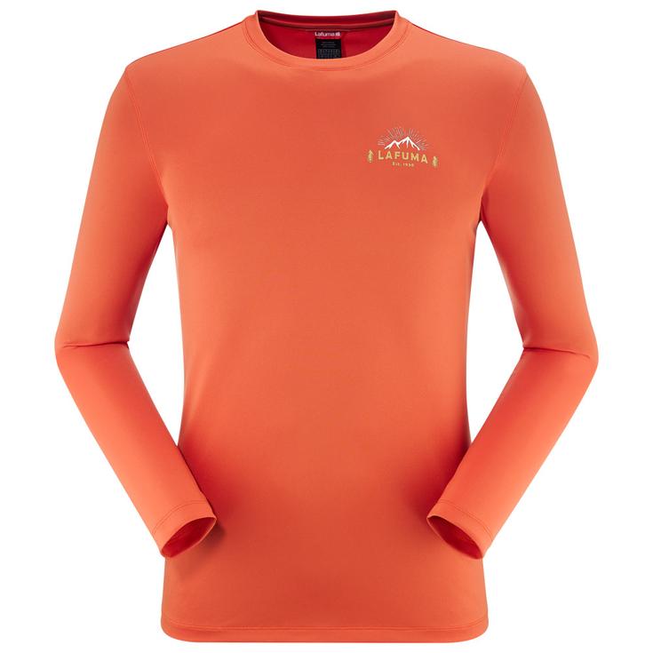 Lafuma Tee-Shirt Shield Tee Shirt Long Sleeve M Brick Red Overview