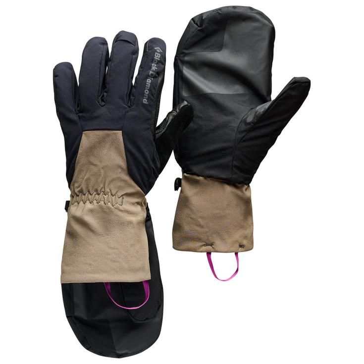 Black Diamond Guanti Cirque Glove Black Walnut Presentazione
