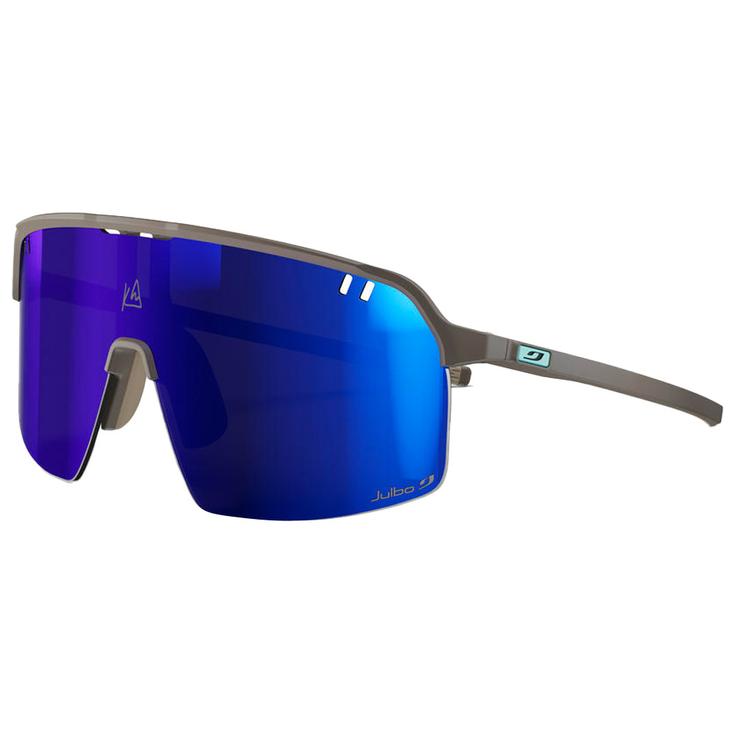 Julbo Lunettes de soleil Intensity Kilian Jornet Mat Marron Foncé Marron Clair Reactiv 1-3 High Contrast Présentation