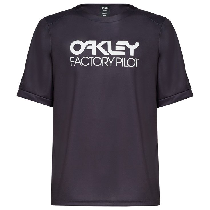 Oakley MTB jersey Factory Pilot MTB SS Jersey Blackout Overview