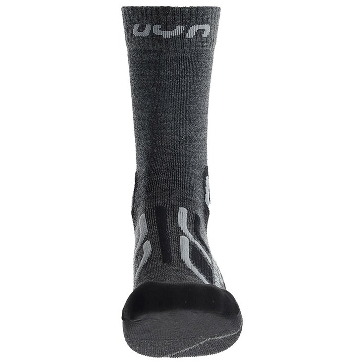 Uyn Socks Trekking Approach Merino Man Grey Black Overview