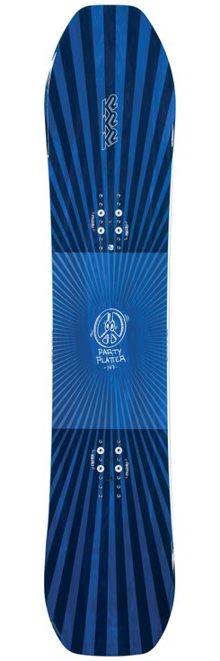 K2 Planche Snowboard Party Platter Dos