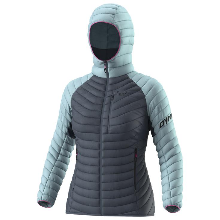 Dynafit Chaqueta de plumas Radical Down Hooded Jacket W Cloud Blue Presentación