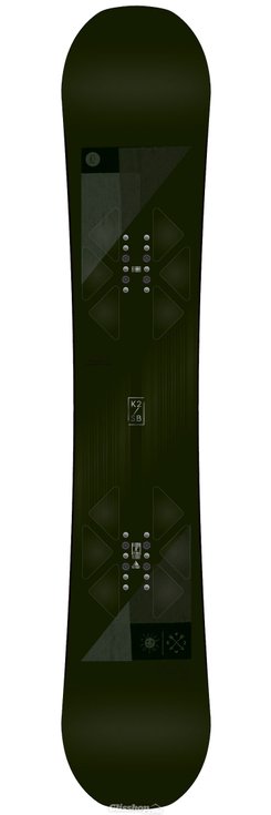 K2 Snowboard Slayblade 153-Oberseite
